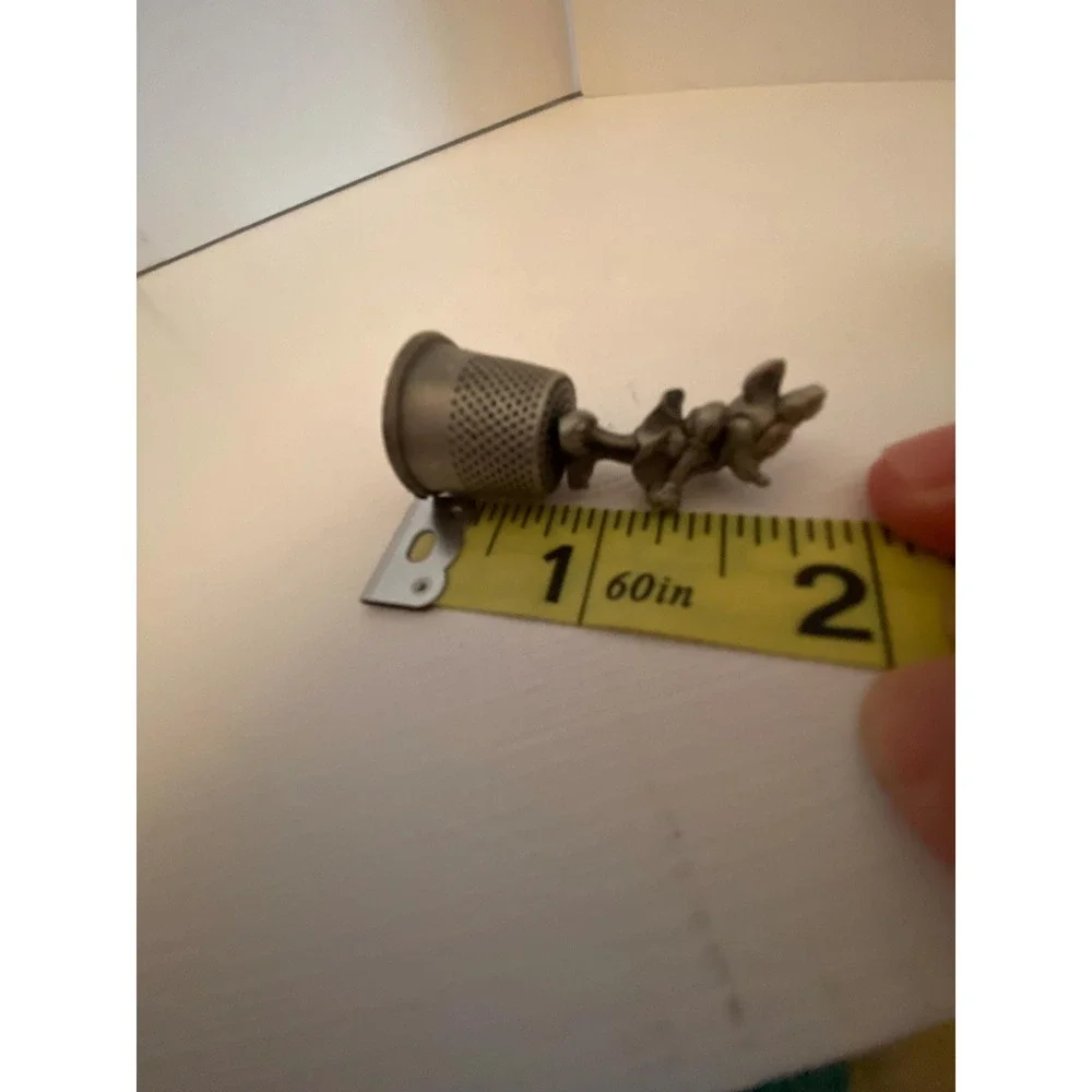 Minnie Mouse Disney Pewter Thimble